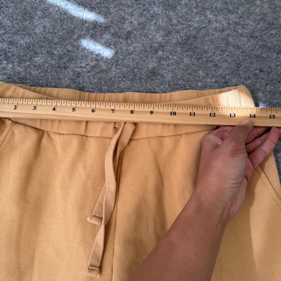 Driftwood Tan Floral Embroidered Lounge Pants | Boho Cotton Size Small - Picture 8 of 16